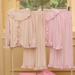 MB99 | Bộ Mặc Nhà Pijama Lyocell Quần Dài Thu Đông