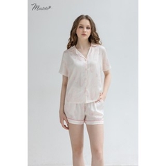 Bộ Pyjama Lụa Linh Lan Cao Cấp (MB33)