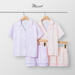 Bộ Pyjama Lụa Linh Lan Cao Cấp (MB33)