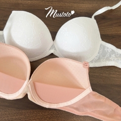 Áo Lót Không Gọng Ren Mút Vừa 2cm (MA39)