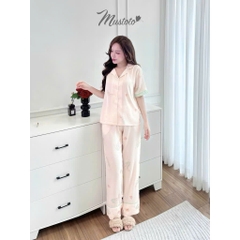 Bộ Pyjama Lụa Dài Cao Cấp (MB56)