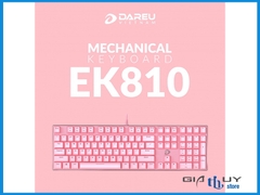 Bàn Phím Cơ Dare-U EK810 Pink-Blue switch chính hãng