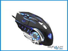 CHUỘT CÓ DÂY AULA S20 ĐEN LED USB