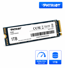 SSD Patriot 1TB M2 NVMe PCIe gen 3 chính hãng