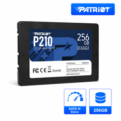 Ổ cứng SSD PATRIOT 256GB P210 SATA3 2.5 inch chính hãng