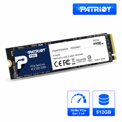 SSD Patriot 512GB M2 NVMe PCIe gen 3 chính hãng