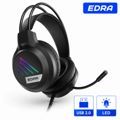 Tai Nghe Gaming EDRA EH406 LED USB Chính Hãng