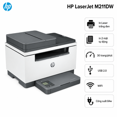 Máy In 2 mặt HP LaserJet M211DW WiFi Chính Hãng