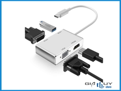 Hub Type C TO HDMI/VGA/USB 3.0 TY06