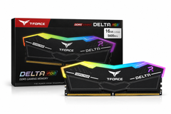 Ram TeamGroup T-Force Delta RGB 16GB | 1x16GB, DDR5, 6000MHz, Black