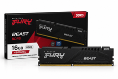 RAM PC 16GB DDR5 Kingston Fury Beast 4800MHz