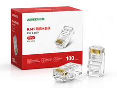 Đầu Bấm Mạng RJ45 Cat6 Ugreen 60558 NW120 Hộp 100 Cái