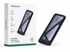 Hộp Đựng Ổ Cứng SSD M.2 Ugreen 90264 CM400 NVMe + SATA USB Type-C 10Gbps