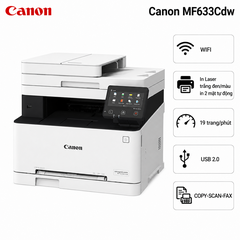 Máy In Laser Màu Đa Năng Canon MF633Cdw WiFi Chính Hãng