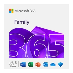 Phần mềm M365 Family Subscr PK Lic 1YR Online APAC EM ESD