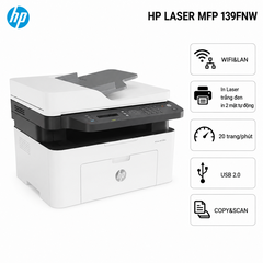 Máy In Đa Chức Năng HP LASER MFP 139FNW CHÍNH HÃNG