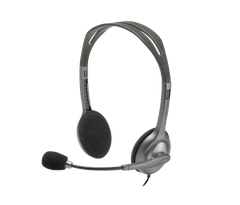 Tai Nghe Logitech H110 Stereo Có Mic Chống Ồn Cổng 3.5mm Chính Hãng