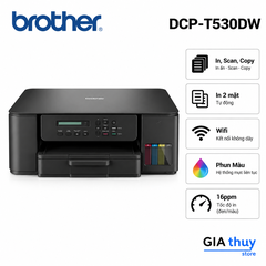 Máy in phun màu Brother DCP-T530DW (In 2Mặt, Scan, Copy, Wifi)