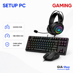 Combo Gaming Gear Setup PC kèm Gói Bảo Dưỡng 12 tháng