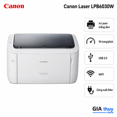 Máy in Laser Canon LBP6030W WiFi Chính Hãng