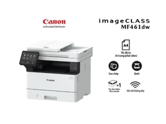 Máy in laser đen trắng đa năng Canon MF461dw USB- LAN-WIFI (In đảo mặt/Copy/Scan/ADF)