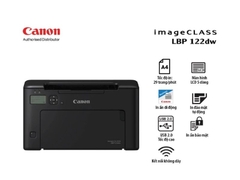 Máy in laser trắng đen Canon LBP122DW