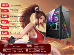 PC Gaming i3 10105f/16/1660s