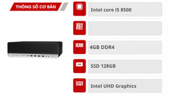 Máy tính đồng bộ HP Core i5 8500/4GB128GB/DVDRW | ProDesk 800 G4