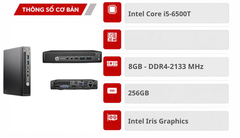 HP Prodesk 600 G2 mini PC | Core i5-6500T/8GB/256G