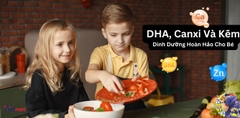Kết hợp Bio Island DHA, Canxi và Kẽm: Chế Độ Dinh Dưỡng Hoàn Hảo Cho Bé