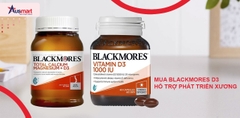 Mua Blackmores D3 Hỗ Trợ Phát Triển Xương