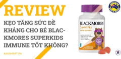 Review Kẹo tăng sức đề kháng cho bé Blackmores Superkids Immune có tốt không?
