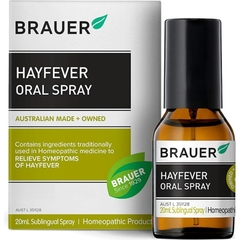 Xịt giảm dị ứng thời tiết Brauer Hayfever Oral Spray