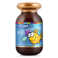 Viên uống dầu cá cho trẻ em Springleaf Kids Genius Fish Oil 750mg 120 viên
