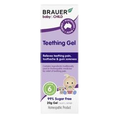 Gel giảm đau răng Brauer Baby & Child Teething Gel 20g