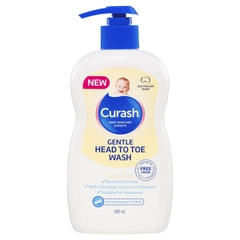 Sữa tắm gội không bọt cho bé Curash Babycare Soap Free Bath 400ml