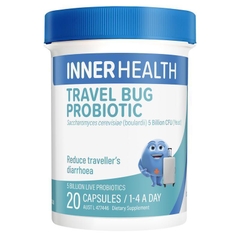 Viên uống hỗ trợ tiêu hóa khi đi du lịch Inner Health Travel Bug