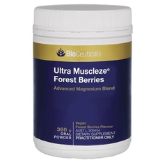 Bột uống bổ sung magiê sinh học BioCeuticals Ultra Muscleze Forest Berries