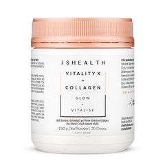 Bột uống bổ sung Collagen và tăng cường sức sống JSHealth Vitality X + Collagen