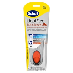 Miếng lót giày hỗ trợ tăng cường Scholl LiquiFlex Extra Support Insole