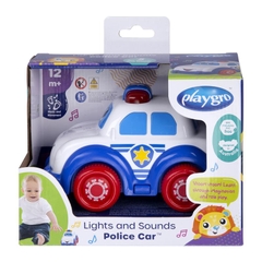 Đồ chơi xe cảnh sát có đèn và âm thanh Playgro Light And Sounds Police Car
