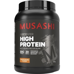 Bột bổ sung protein Musashi High Protein