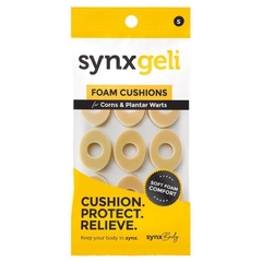 Miếng dán đệm bọt biển giảm đau chai chân và mụn cóc Synxgeli Foam Cushions For Corns & Plantar Warts