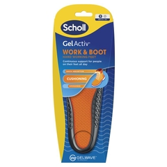 Miếng lót giày gel Scholl Gel Activ Insole Work & Boot