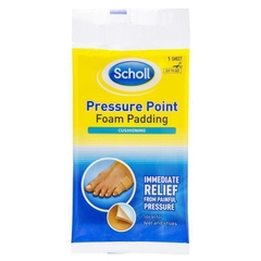 Miếng dán xốp giảm áp lực Scholl Pressure Point Adhesive Foam