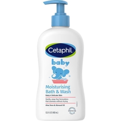 Sữa tắm dưỡng ẩm cho bé Cetaphil Baby Moisturising Bath & Wash