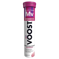 Viên sủi bổ sung vitamin tổng hợp cho nữ Voost Womens Multivitamin Raspberry Effervescent