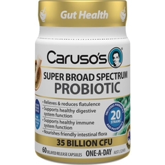 Viên uống men vi sinh Carusos Super Broad Spectrum Probiotic