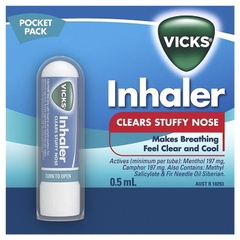 Xịt mũi giảm nghẹt mũi Vicks Nasal Spray Decongestant Inhaler