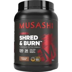Bột đạm hỗ trợ đốt mỡ Musashi Shred And Burn